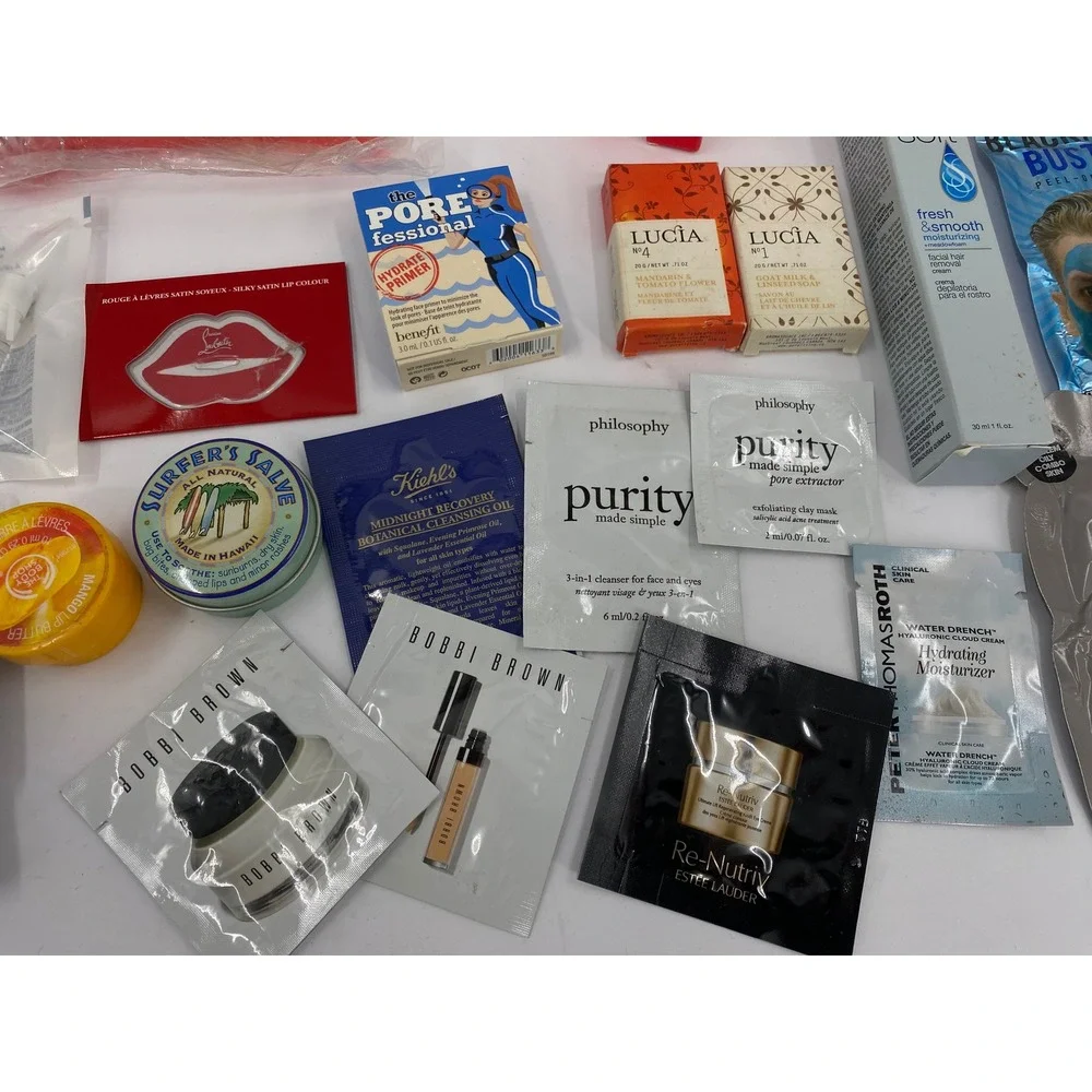 Luxury‎ Beauty Skincare Sample Lot Hanacure Origins Philosophy Biossance New